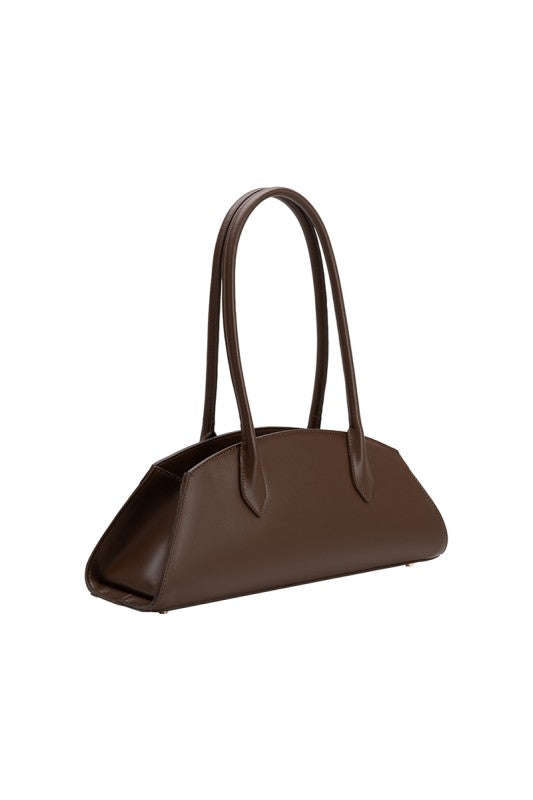 Birdie Espresso Leather Shoulder Bag