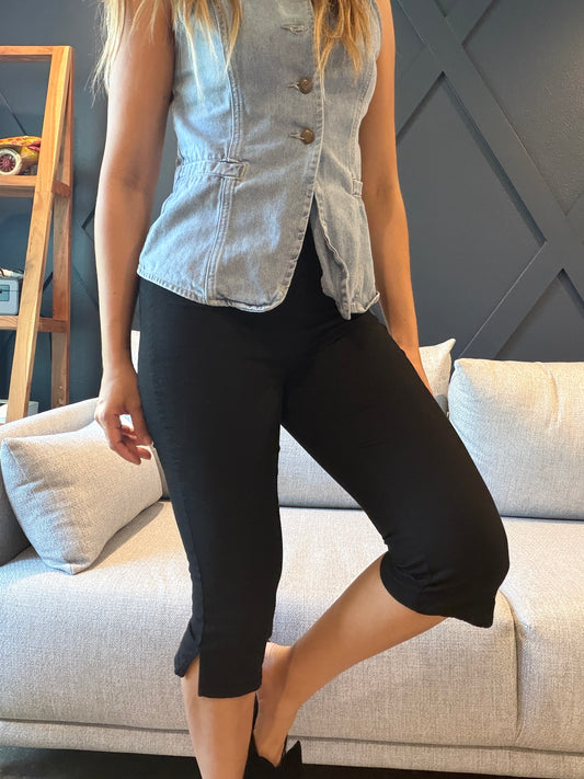 Low Waist Capri Pants