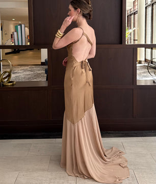Fable Maxi Dress W/one Shoulder