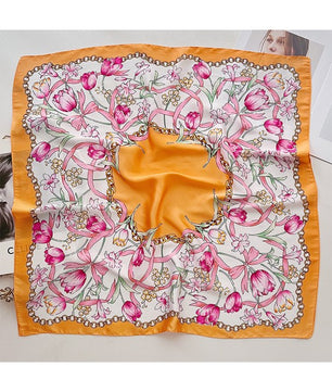 Print Square Scarf Neckerchief