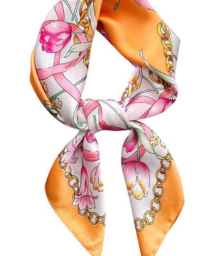 Print Square Scarf Neckerchief