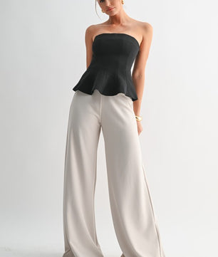Coastal Ease Palazzo Pants