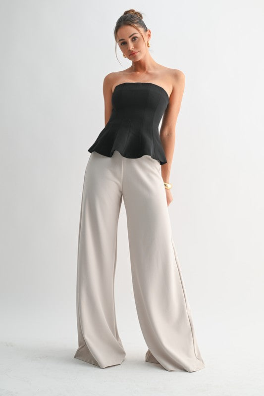 Coastal Ease Palazzo Pants