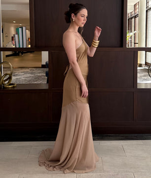Fable Maxi Dress W/one Shoulder
