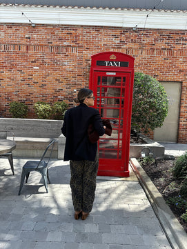 Leopard Print Wide-Leg Pants
