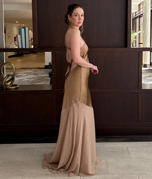 Fable Maxi Dress W/one Shoulder