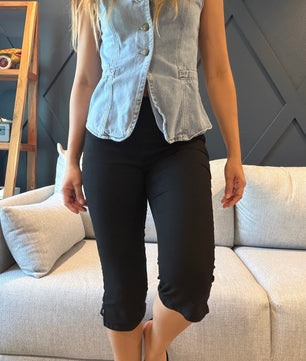 Low Waist Capri Pants