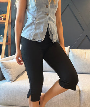 Low Waist Capri Pants